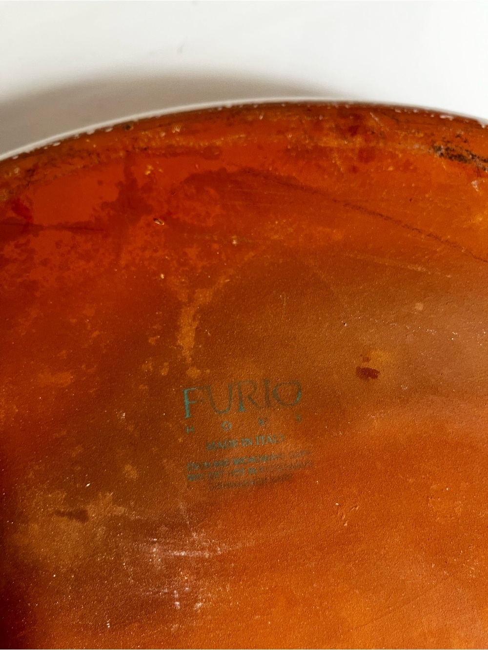 Furio Home "La Spezia" Hand Painted Oval Ceramic Baking Dish Serving Bowl Italy - Picture 7 of 15